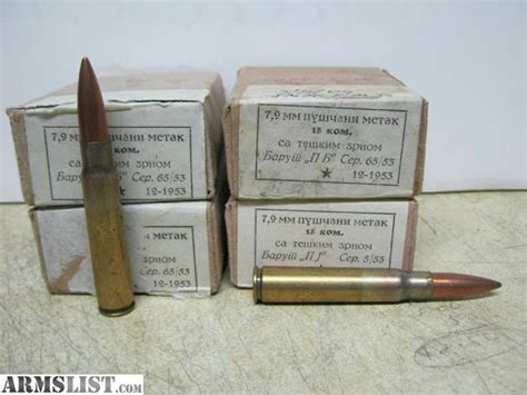 Armslist For Sale 8mm Mauser Surplus Ammo