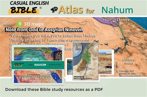 Nahum Bible Atlas Casual English Bible