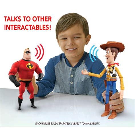 Disney Pixar Interactables Toy Story Woody Talking Figure Smyths