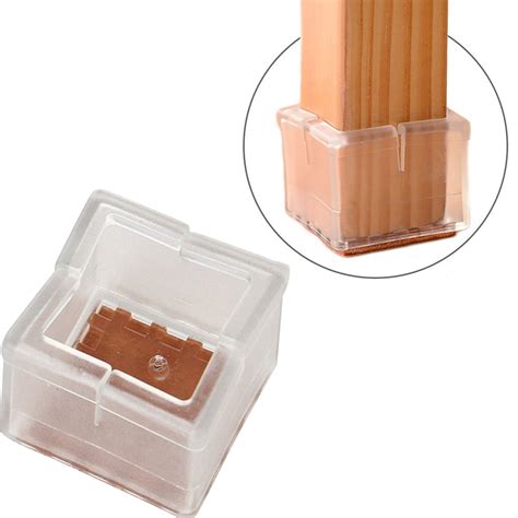 Adhesives, nails and other fasteners. Wood Floor Protectors Set Chair Leg Feet Felt Pads Square ...