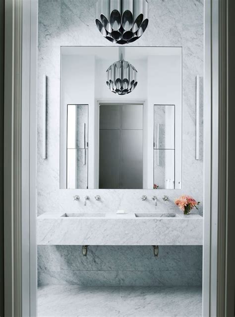 A large modernistic mirror will stand out negatively in a charmingly rustic room. 10 Fabulous Mirror Ideas to Inspire Luxury Bathroom Designs