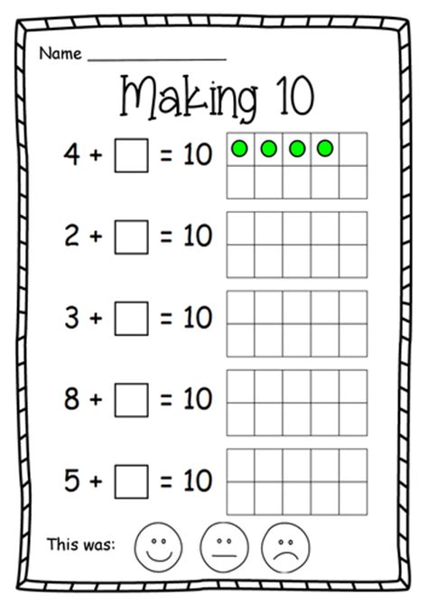 Worksheets For Numeracy In Year 1 First Grade Free Math Worksheets