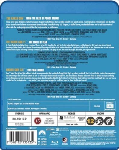 Naked Gun Trilogy Blu Ray Ebay