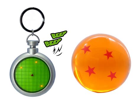 1 keychain with sound and light that reproduces the sound of the radar as in the dragon ball z series! Radar Keychain + 4-Star Dragon Ball | Dragon Ball ...