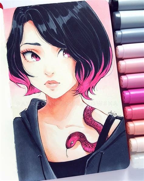 We did not find results for: Artist ~ Asia Ladowska ~ @ladowska | Copic drawings, Copic marker art, Manga art