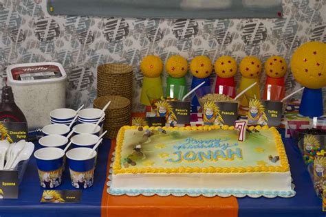 Please help the dragon ball z: Birthday Party Ideas | Photo 8 of 19 | Catch My Party