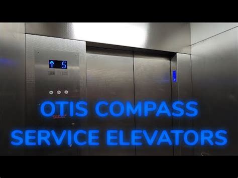 Otis Compass Traction Service Elevators Hilton Hotel Portland Or