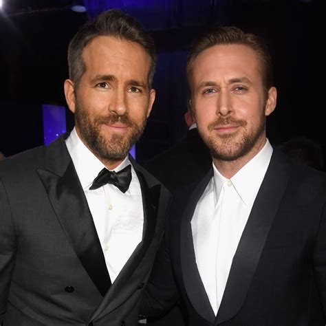 Ryan Reynolds And Ryan Gosling Posing Together Will Put Your Crushes Into Overload Brit Co