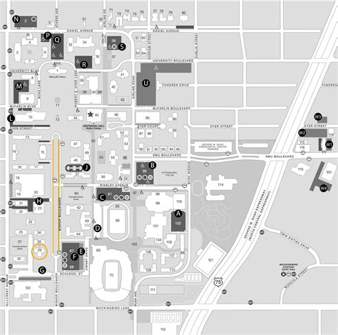 Smu Campus Map