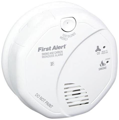 Smoke alarms chirp to alert you to a problem. First Alert SCO5CN Combination Smoke and Carbon Monoxide ...