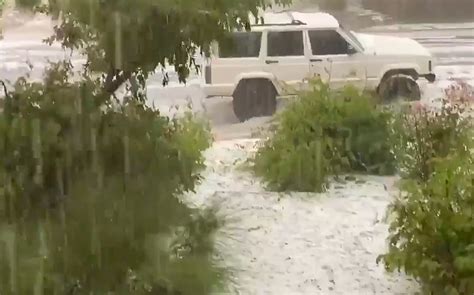 Video Summer Hail Storm Blankets Colorado Creates Hail River