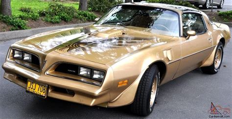 1978 Pontiac Trans Am Y88 Gold Special Edition 4 Speed Manual 53000 Miles
