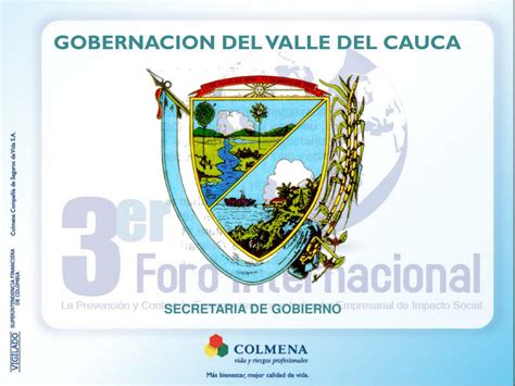 Ppt Gobernacion Del Valle Del Cauca Powerpoint Presentation Free