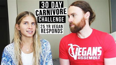 25 Year Vegan Responds To 30 Day Carnivore Challenge Raw Alignment