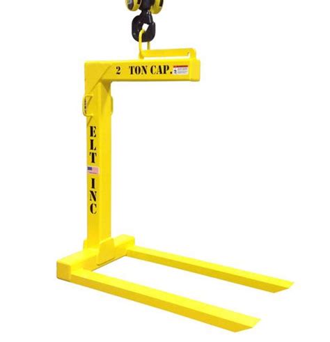 Our Fixed Crane Fork Allows You To Handle Pallets With An Overhead