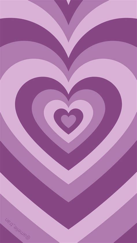 Purple Hearts Heart Iphone Wallpaper Heart Wallpaper Iphone Wallpaper Vintage