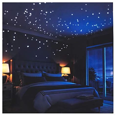 Glow In The Dark Stars Wall Stickers252 Adhesive Dots And Moon For