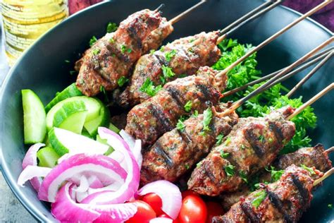 Ground Beef Kebabs Grill Or Oven Delicious On A Dime