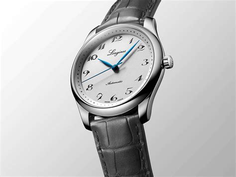 Download A Close Up Photo Of The Longines Master Watch Wallpaper