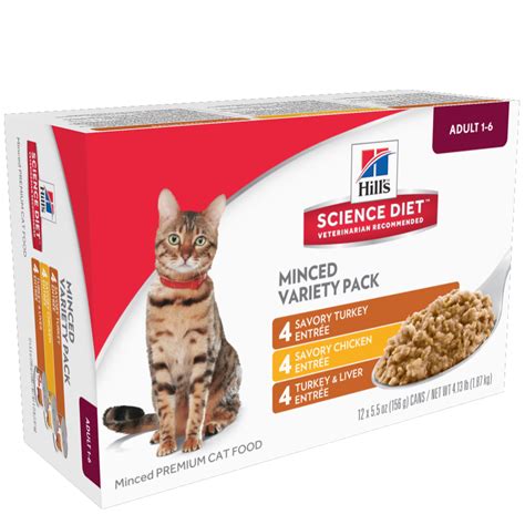 Hill's science diet cat food review. Hill's Science Diet Adult Savory Entree Variety Pack ...