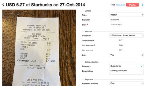 Receipt Scanning App For Android And Iphone Receipt Template Receipt