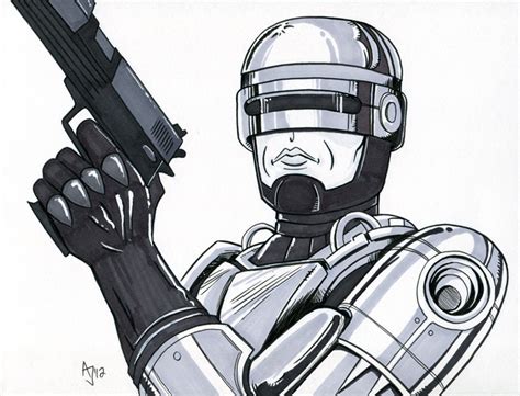 Robocop Sketch By Atlantajones On Deviantart