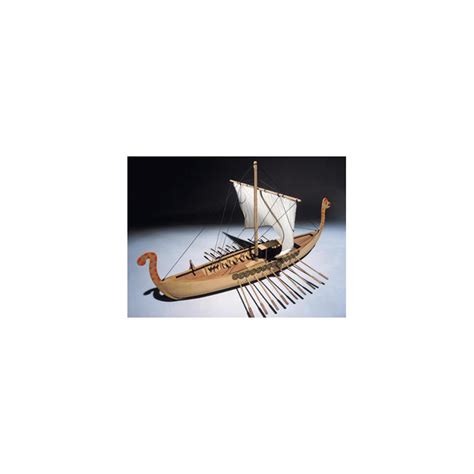 Mantua Sergal 780 Viking Longboat Wooden Construction Kit 140