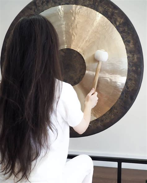 Gong Bath The Gong Recreates The Basic Creative Sound The Sound Of