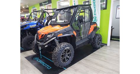 New 2022 Cfmoto Zforce 800 Ex Utility Vehicles In Portland Or Lava