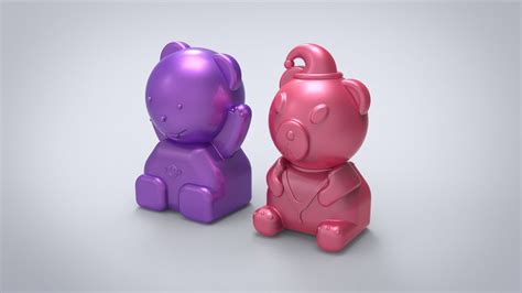 Plastic Toy Bear 3d Model Cgtrader