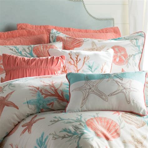 These are some of the beach themed comforter sets sold online at balmybreezedecor.com. Keyport 7 Piece Comforter Set | Comforter sets, Nautical ...