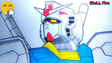 How To Draw Gundam Easy Mobile Suit Comment Dessiner Un Robot