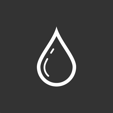 Droplet Logo Template Drop Water Icon Illustration Design Vector Eps