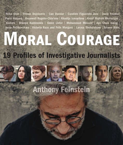 Moral Courage Anthony Feinstein Buch Jpc