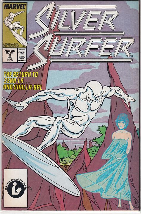 Silver Surfer 2nd Series 2 Fn Collectors Edge Comics