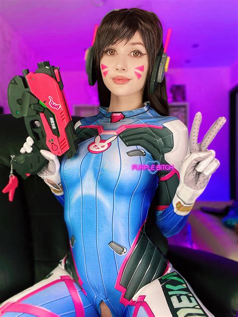 D Va From Overwatch By Purple Bitch Cosplaygirls