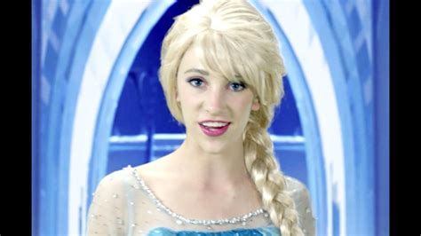 Disney Frozen Elsa Let It Go In Real Life Youtube