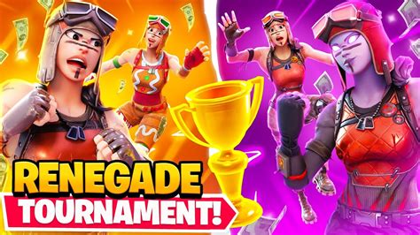I Hosted A Renegade Raider Only Tournament For 100 In Fortnite
