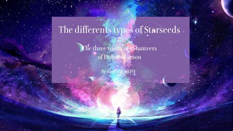 The Different Types Of Starseeds And The Concept Of The Three Waves Of