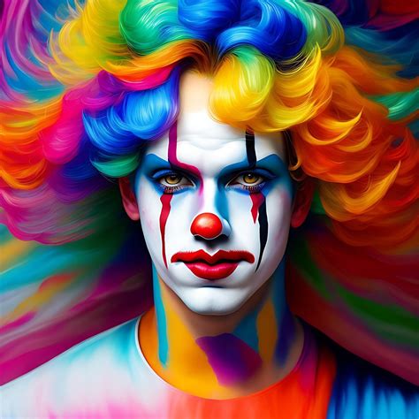 Clown Jester Rainbow Free Image On Pixabay