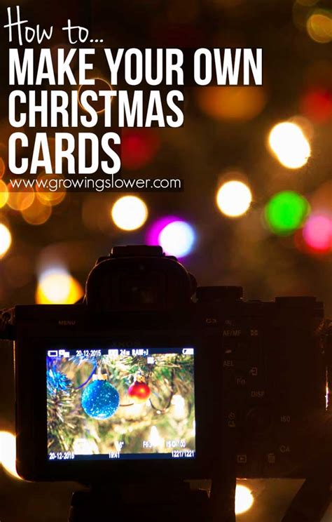 Make a card fit for any occasion, including birthdays, weddings, graduations, holidays, condolences, or even just to say hello. How to Make Your Own Christmas Cards - Easy 8 Minute Tutorial