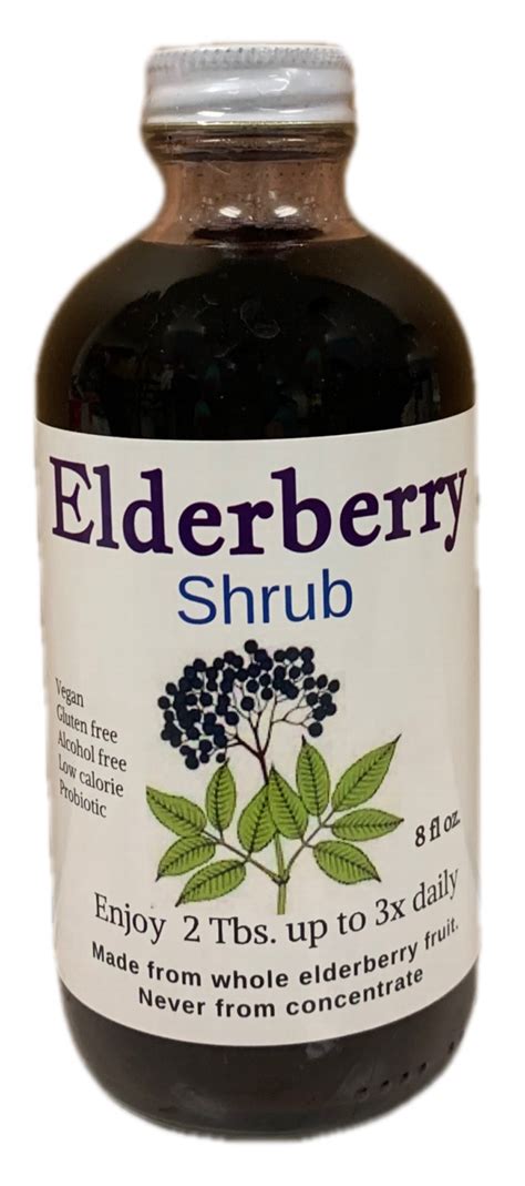 Elderberry Shrub Finger Lakes Harvest