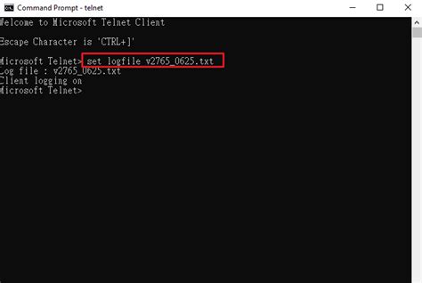 How To Use Telnet To Collect Console Logs Draytek Faq