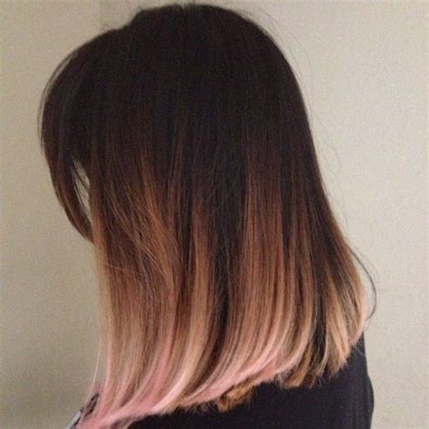 Short Ombre With Pink Tips By Ppaula Sorpresas Pinterest
