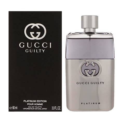 Gucci Guilty Platinum Edition Eau De Toilette Spray For