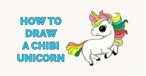 How To Draw A Chibi Unicorn Really Easy Drawing Tutorial Chibi
