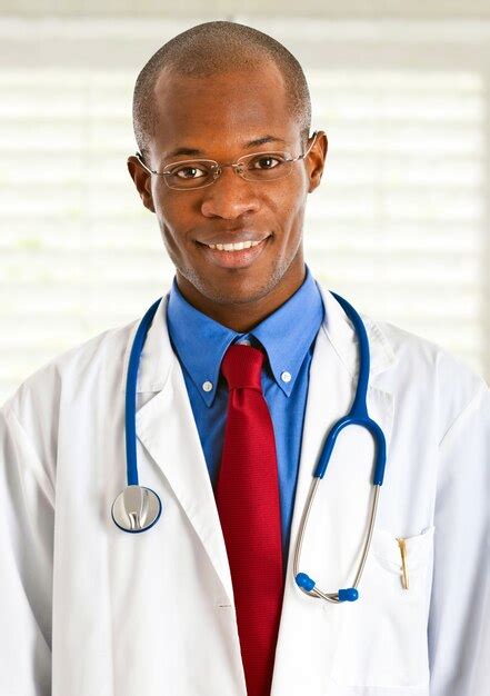 Premium Photo African Doctor At The Hospital