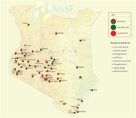 Nssf Branch Network Nssf Kenya