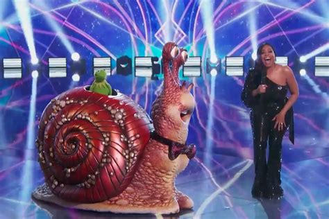 Kermit The Frog Revealed As The Snail On The Masked Singer Exclaim