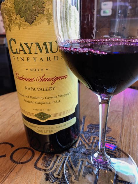 Caymus Napa Valley Cabernet Sauvignon The Wine Riff